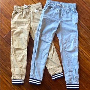 2 pairs of little boy Gymboree pants